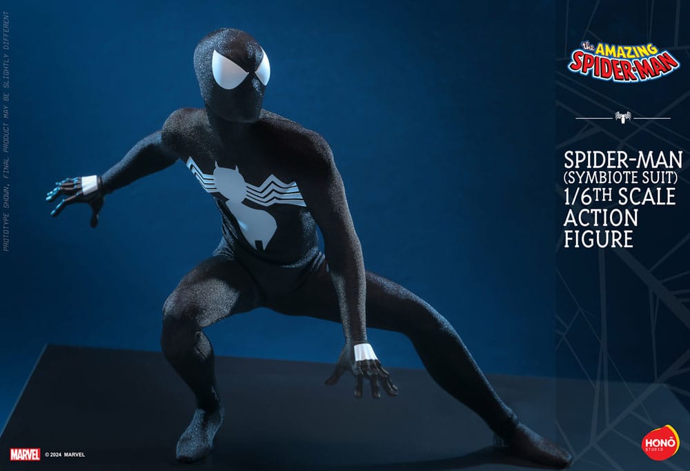 The Amazing Spider-Man Action Figure 1/6 Spider-Man (Symbiote Suit) 30 cm 4895228618801