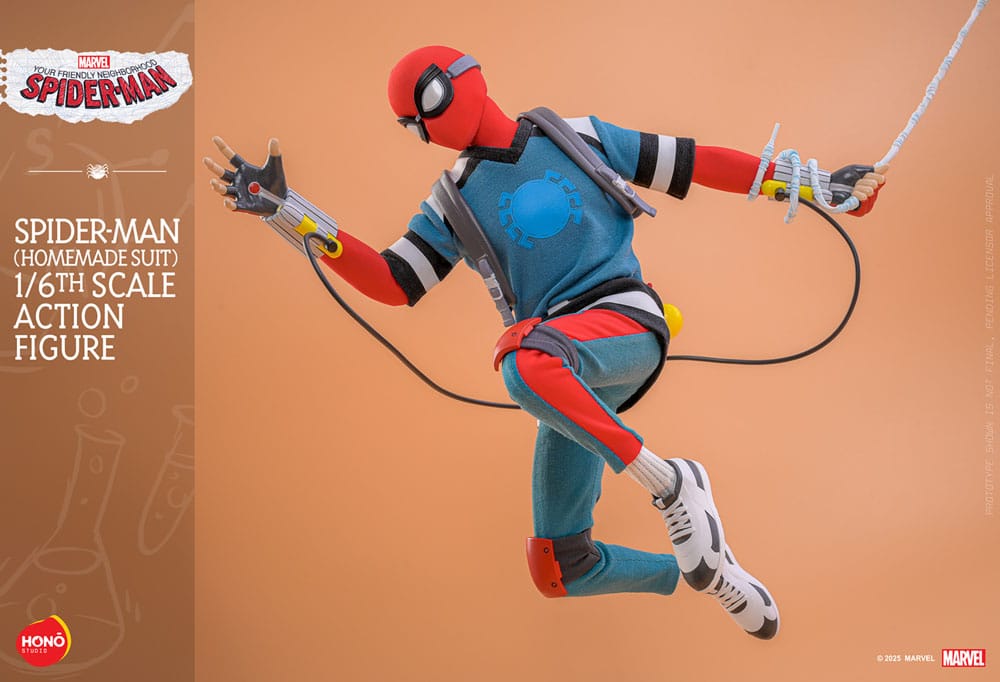 Your Friendly Neighborhood Spider-Man Action Figure 1/6 Spider-Man (Homemade Suit) 29 cm 4895228620934