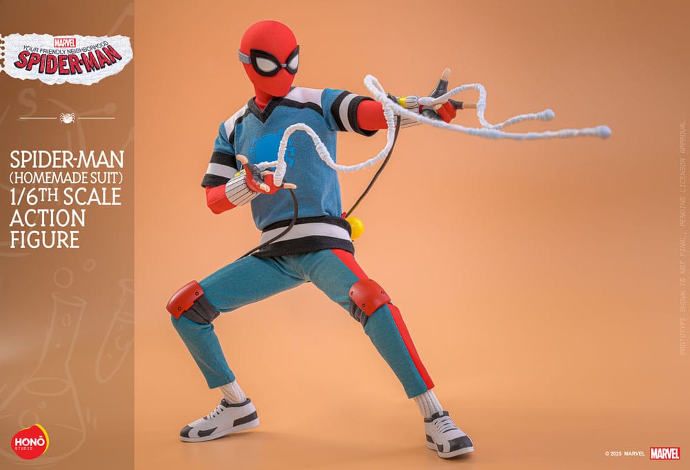 Your Friendly Neighborhood Spider-Man Action Figure 1/6 Spider-Man (Homemade Suit) 29 cm 4895228620934