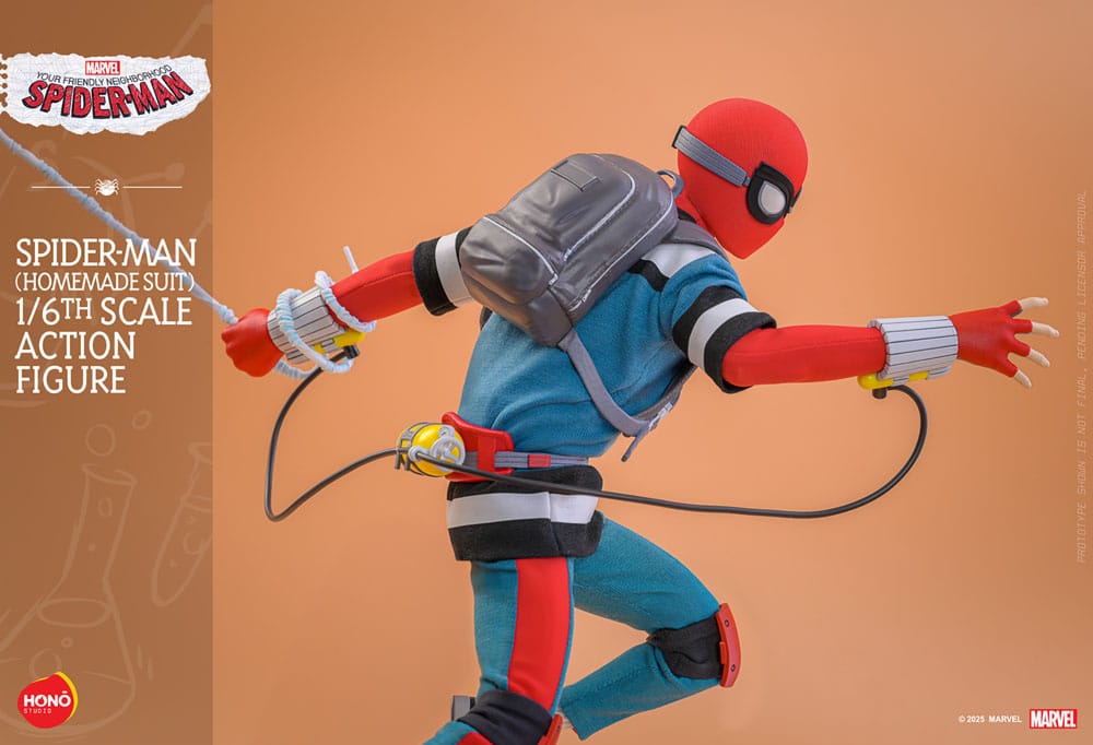 Your Friendly Neighborhood Spider-Man Action Figure 1/6 Spider-Man (Homemade Suit) 29 cm 4895228620934