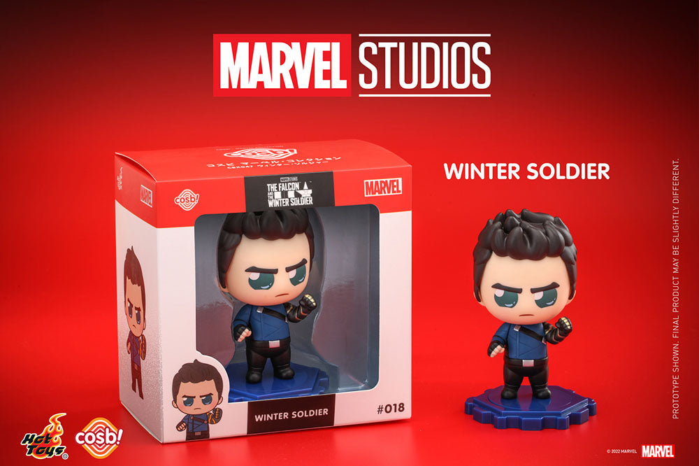 The Falcon and the Winter Soldier Cosbi Mini Figure Bucky Barnes 8 cm 4582578286964