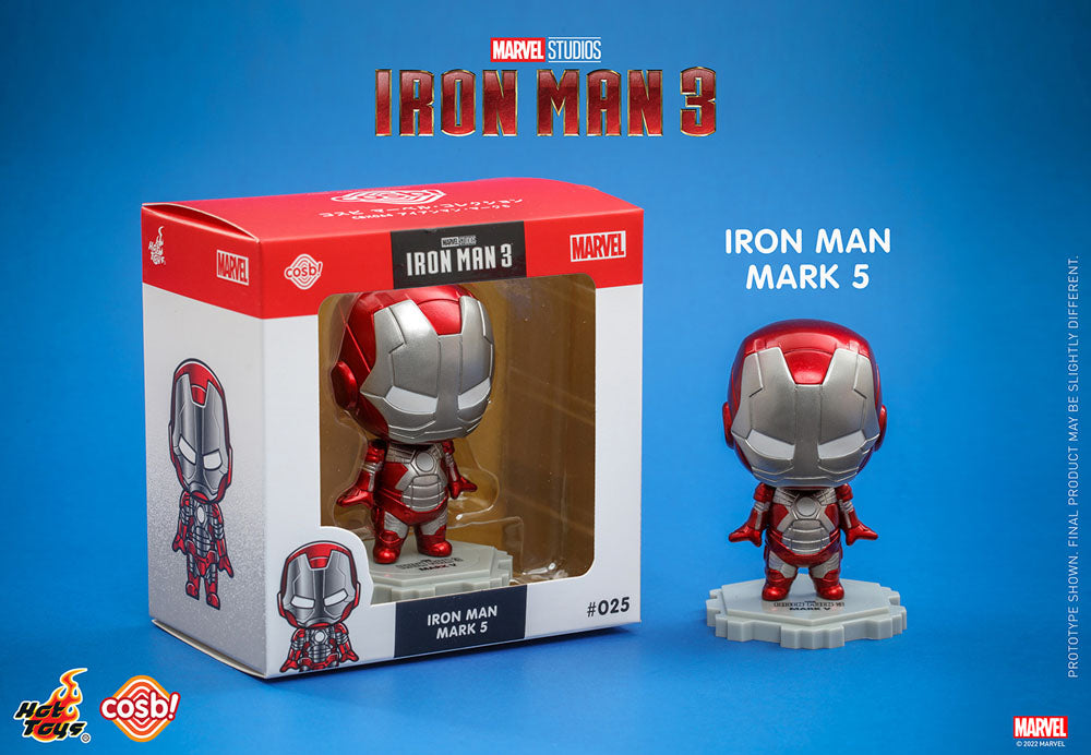 Iron Man 3 Cosbi Mini Figure Iron Man Mark 5 8 cm 4582578293078