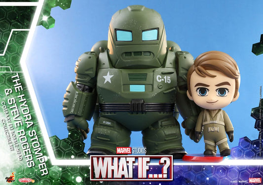 What If...? Cosbaby (S) Mini Figures Hydra Stomper & Steve Rogers 10 cm 4895228607935