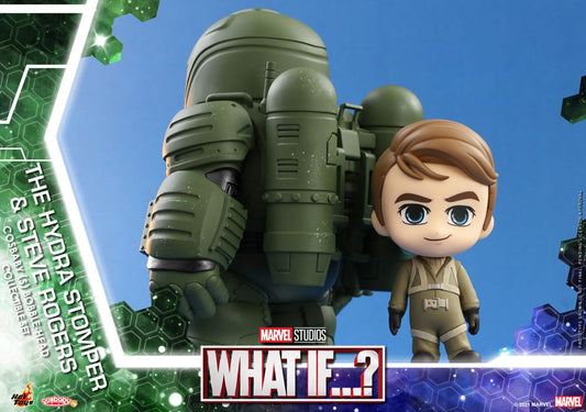 What If...? Cosbaby (S) Mini Figures Hydra Stomper & Steve Rogers 10 cm 4895228607935