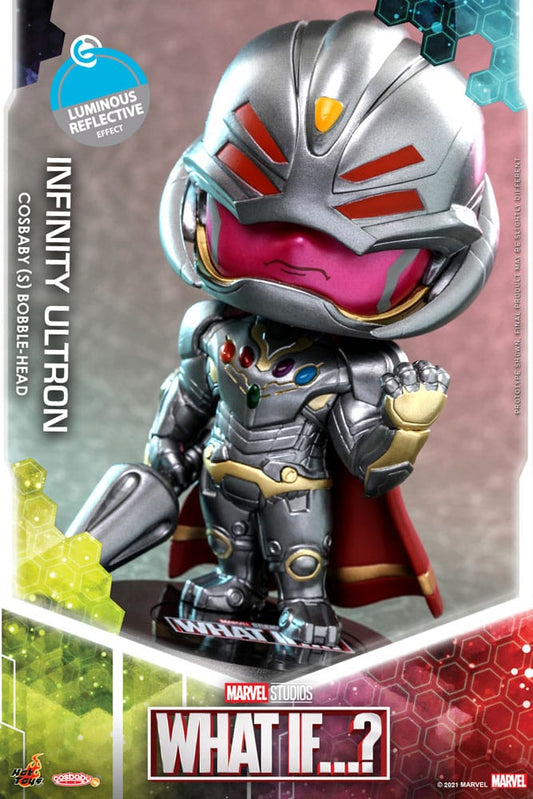 What If...? Cosbaby (S) Mini Figure Infinity Ultron 10 cm 4895228608000