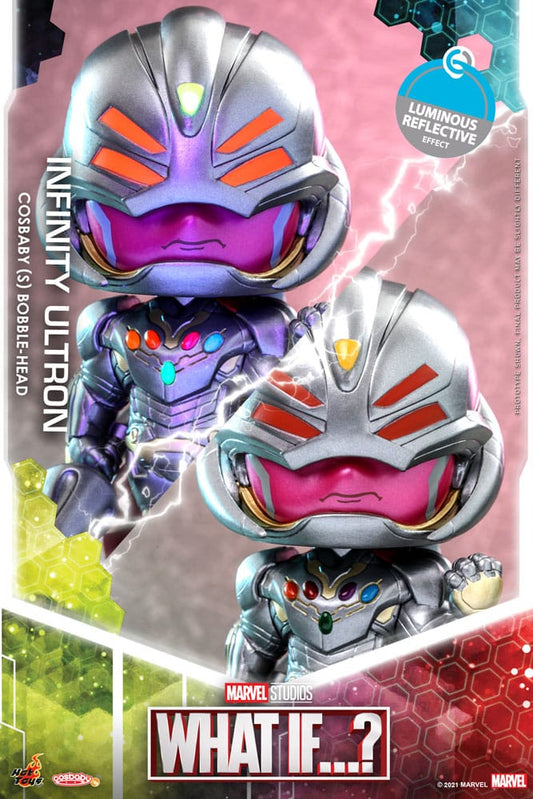 What If...? Cosbaby (S) Mini Figure Infinity Ultron 10 cm 4895228608000