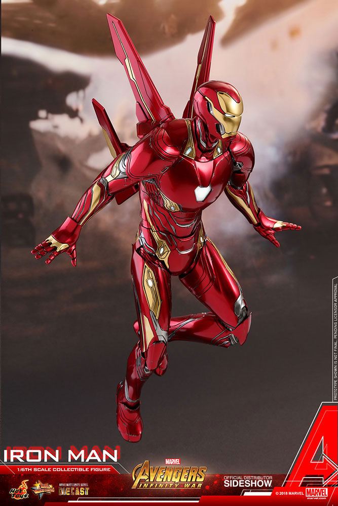 Avengers Infinity War Diecast Movie Masterpiece Action Figure 1/6 Iron Man 32 cm 4897011185859