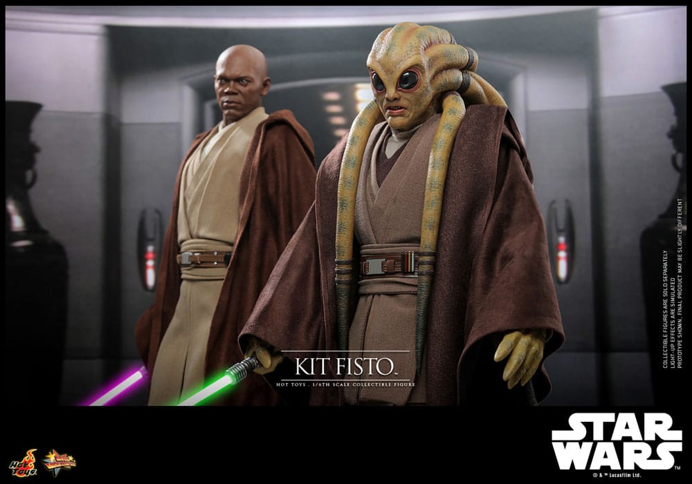 Star Wars Movie Masterpiece Action Figure 1/6 Kit Fisto 32 cm 4895228618207