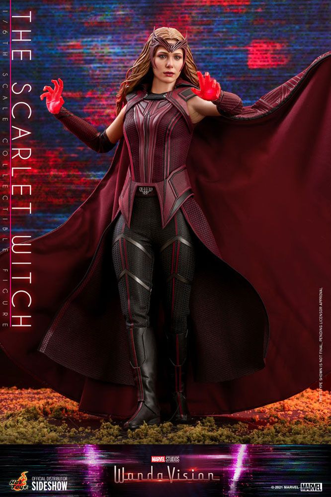 WandaVision Action Figure 1/6 The Scarlet Witch 28 cm 4895228607416