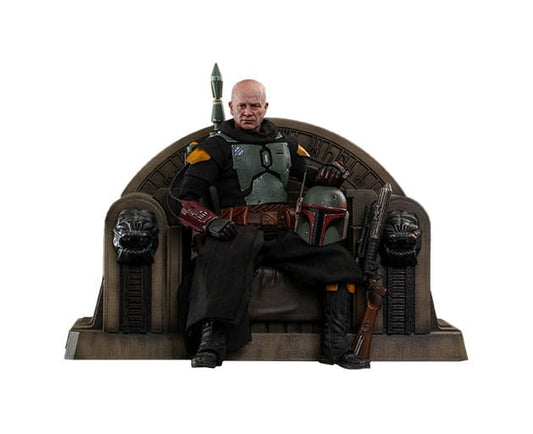 Star Wars: The Mandalorian Action Figure 1/6 Boba Fett Repaint Armor and Throne Special Edition 30 cm 4895228608819