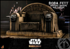 Star Wars: The Mandalorian Action Figure 1/6 Boba Fett Repaint Armor and Throne Special Edition 30 cm 4895228608819