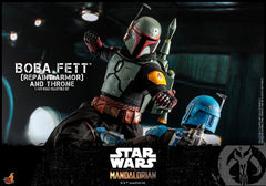 Star Wars: The Mandalorian Action Figure 1/6 Boba Fett Repaint Armor and Throne Special Edition 30 cm 4895228608819