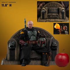 Star Wars: The Mandalorian Action Figure 1/6 Boba Fett Repaint Armor and Throne Special Edition 30 cm 4895228608819