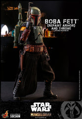 Star Wars: The Mandalorian Action Figure 1/6 Boba Fett Repaint Armor and Throne Special Edition 30 cm 4895228608819