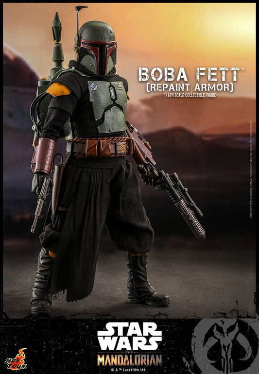 Star Wars: The Mandalorian Action Figure 1/6 Boba Fett Repaint Armor Special Edition 30 cm 4895228608796