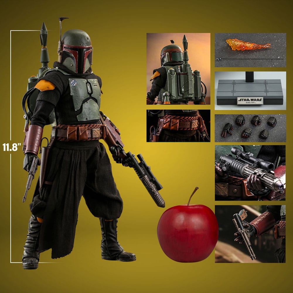 Star Wars: The Mandalorian Action Figure 1/6 Boba Fett Repaint Armor Special Edition 30 cm 4895228608796