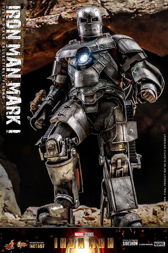 Iron Man Movie Masterpiece Action Figure 1/6 Iron Man Mark I 30 cm 4895228608413