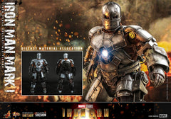 Iron Man Movie Masterpiece Action Figure 1/6 Iron Man Mark I 30 cm 4895228608413