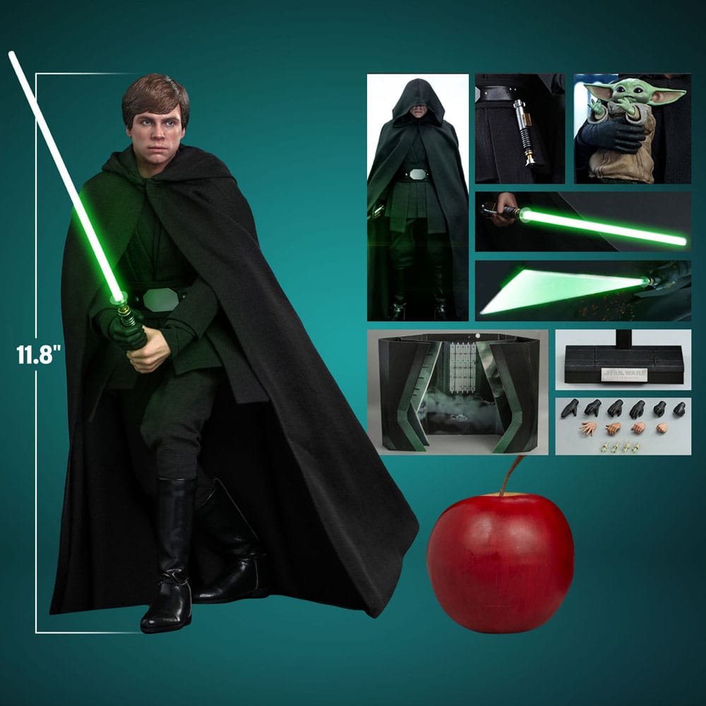 Star Wars: The Mandalorian DX Action Figure 1/6 Luke Skywalker Deluxe Version Spedial Edition 30 cm 4895228609021