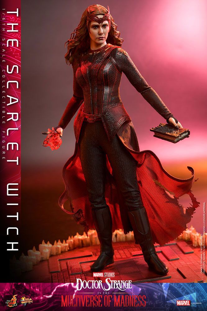 Doctor Strange in the Multiverse of Madness Movie Masterpiece Action Figure 1/6 The Scarlet Witch 28 cm 4895228611475