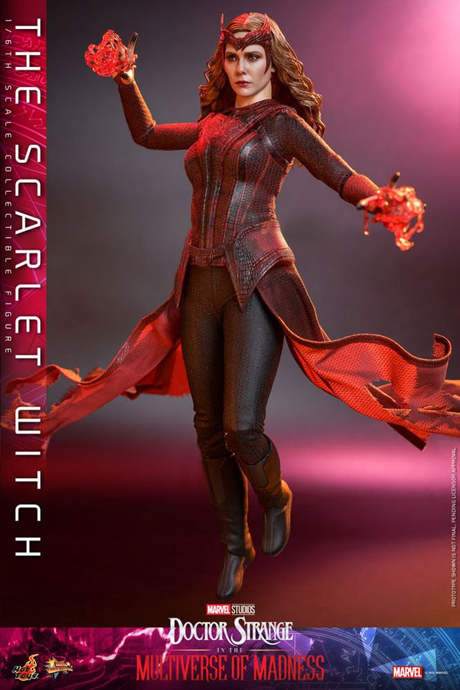 Doctor Strange in the Multiverse of Madness Movie Masterpiece Action Figure 1/6 The Scarlet Witch 28 cm 4895228611475