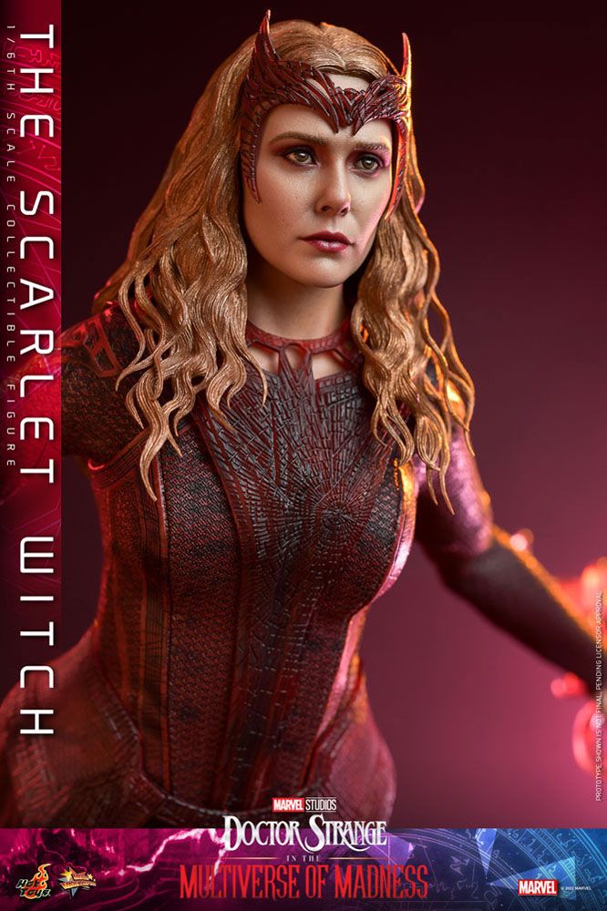 Doctor Strange in the Multiverse of Madness Movie Masterpiece Action Figure 1/6 The Scarlet Witch 28 cm 4895228611475