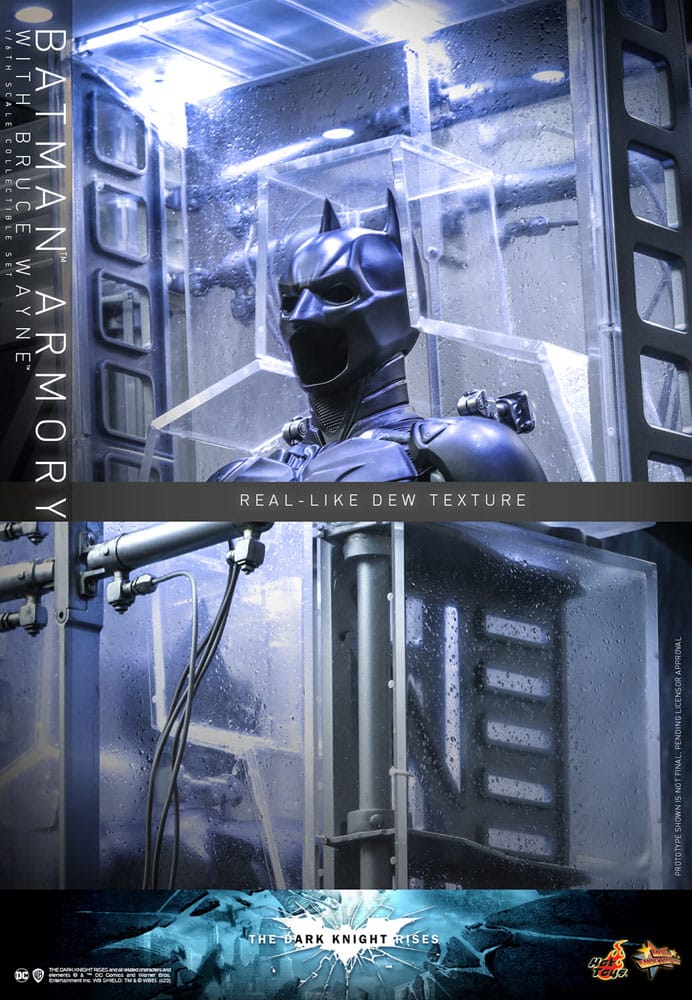 The Dark Knight Rises Movie Masterpiece Action Figures & Diorama 1/6 Batman Armory with Bruce Wayne 30 cm 4895228614223