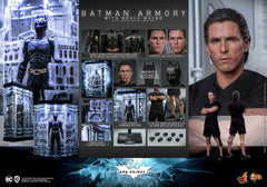 The Dark Knight Rises Movie Masterpiece Action Figures & Diorama 1/6 Batman Armory with Bruce Wayne 30 cm 4895228614223