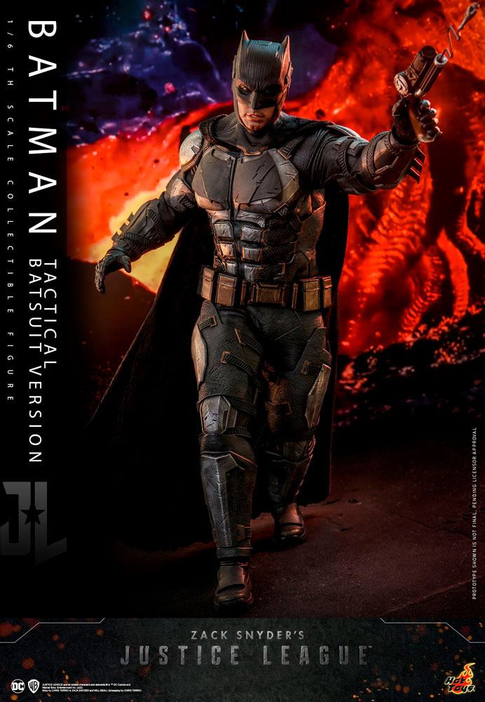 Zack Snyder`s Justice League Action Figure 1/6 Batman (Tactical Batsuit Version) 33 cm 4895228612496