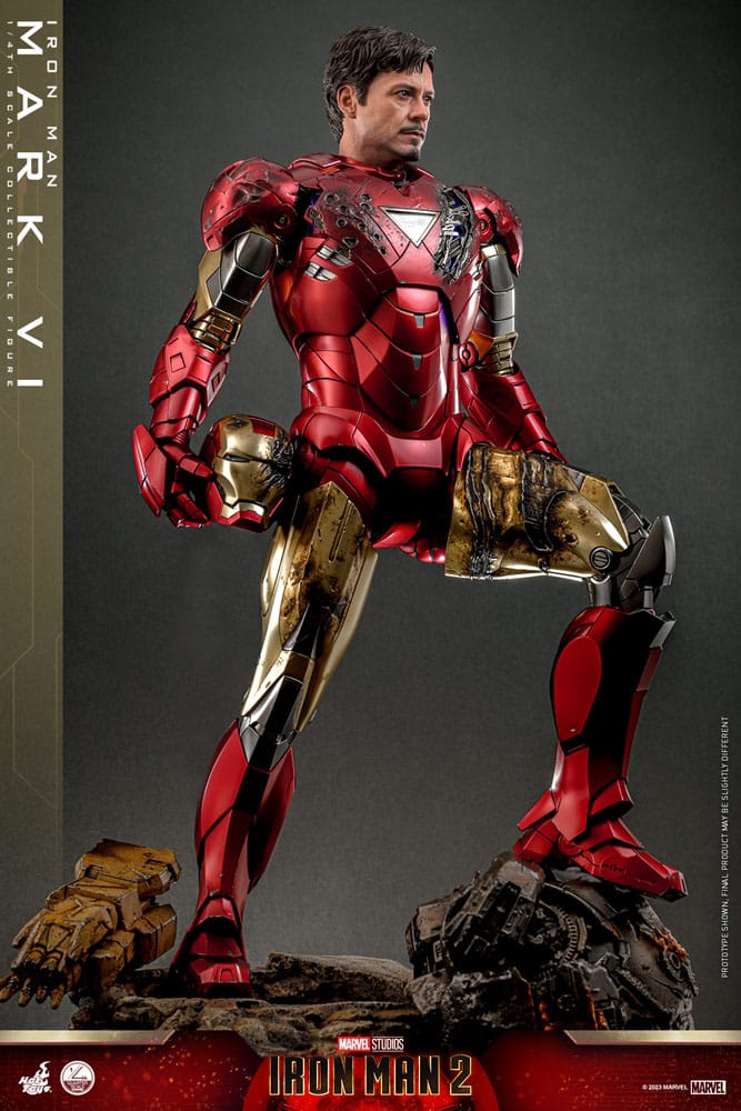 Iron Man 2 Action Figure 1/4 Iron Man Mark VI 48 cm 4895228616098