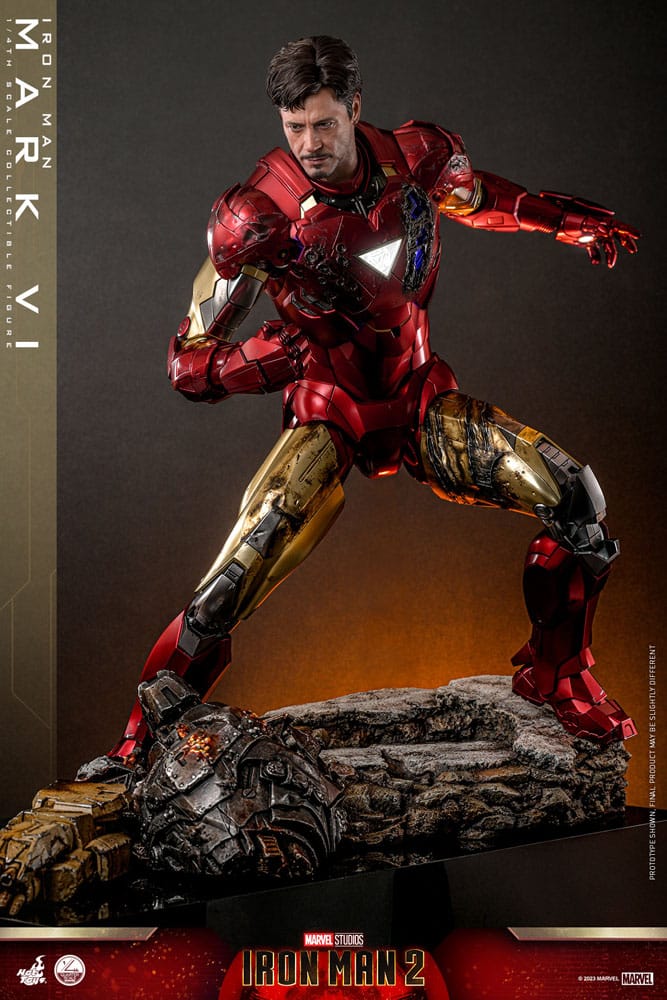 Iron Man 2 Action Figure 1/4 Iron Man Mark VI 48 cm 4895228616098