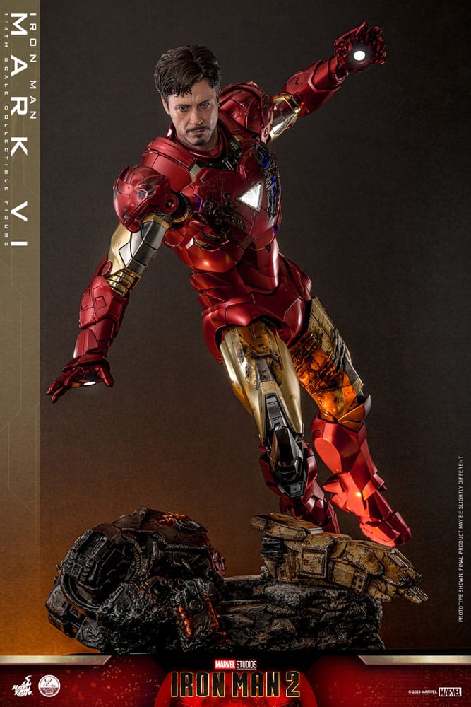 Iron Man 2 Action Figure 1/4 Iron Man Mark VI 48 cm 4895228616098