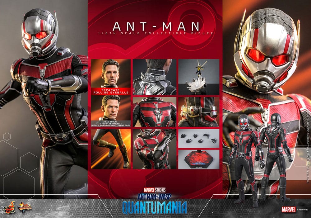 Ant-Man & The Wasp: Quantumania Movie Masterpiece Action Figure 1/6 Ant-Man 30 cm 4895228613400