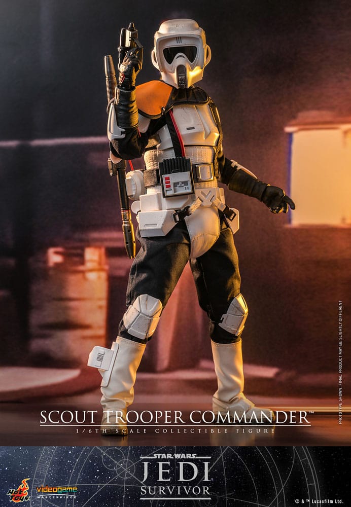 Star Wars: Jedi Survivor Videogame Masterpiece Action Figure 1/6 Scout Trooper Commander 30 cm 4895228614339