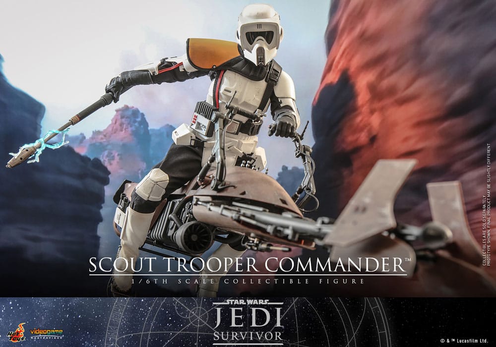 Star Wars: Jedi Survivor Videogame Masterpiece Action Figure 1/6 Scout Trooper Commander 30 cm 4895228614339