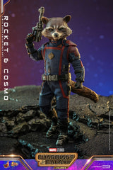 Guardians of the Galaxy Vol. 3 Movie Masterpiece Action Figuren 1/6 Rocket & Cosmo 16 cm 4895228614551