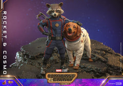 Guardians of the Galaxy Vol. 3 Movie Masterpiece Action Figuren 1/6 Rocket & Cosmo 16 cm 4895228614551