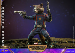 Guardians of the Galaxy Vol. 3 Movie Masterpiece Action Figuren 1/6 Rocket & Cosmo 16 cm 4895228614551