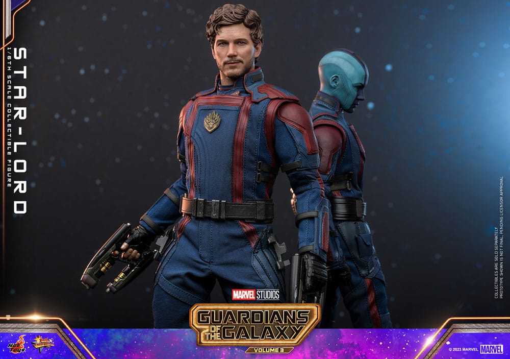 Guardians of the Galaxy Vol. 3 Movie Masterpiece Action Figure 1/6 Star-Lord 31 cm 4895228614568