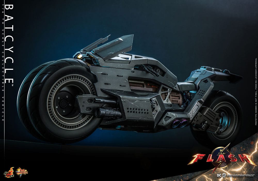 The Flash Movie Masterpiece Vehicle 1/6 Batcycle 56 cm 4895228614315