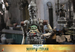 Star Wars: The Mandalorian Action Figure 1/6 IG-12 with accessories 36 cm 4895228614810