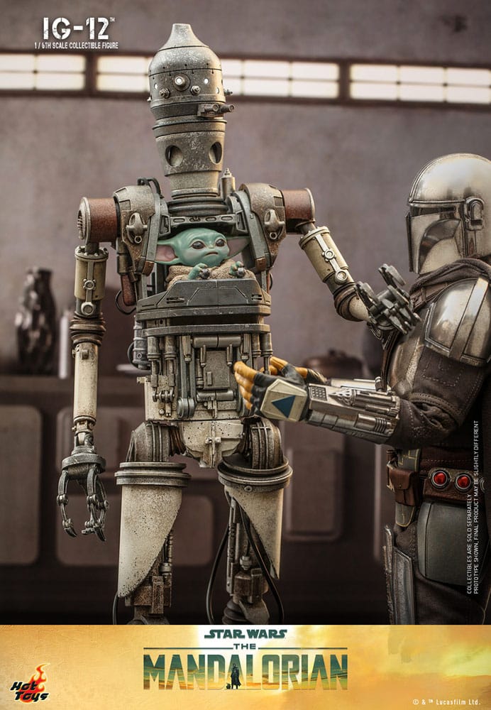 Star Wars: The Mandalorian Action Figure 1/6 IG-12 36 cm 4895228614803