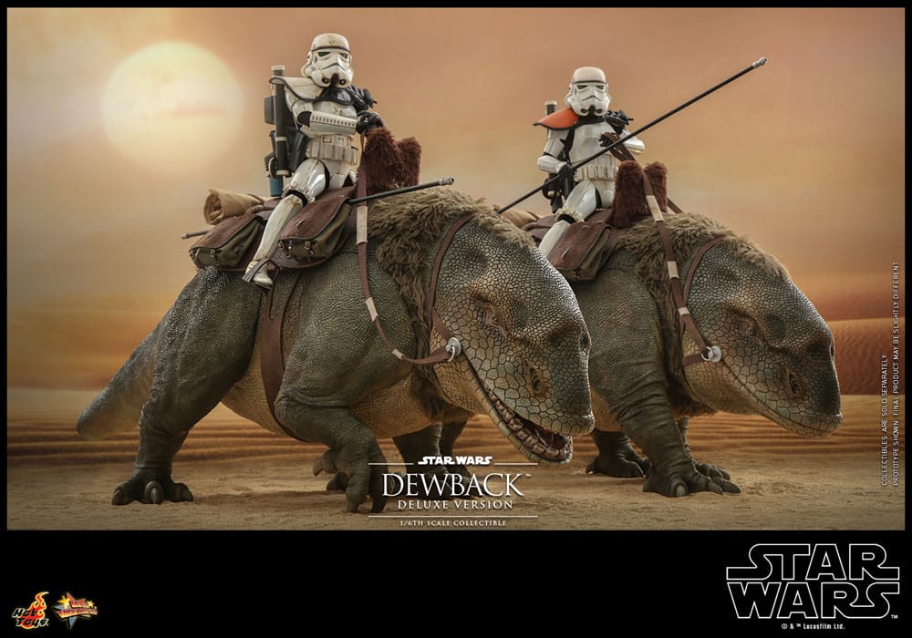 Star Wars: Episode IV Action Figure 1/6 Dewback Deluxe Version 37 cm 4895228615565