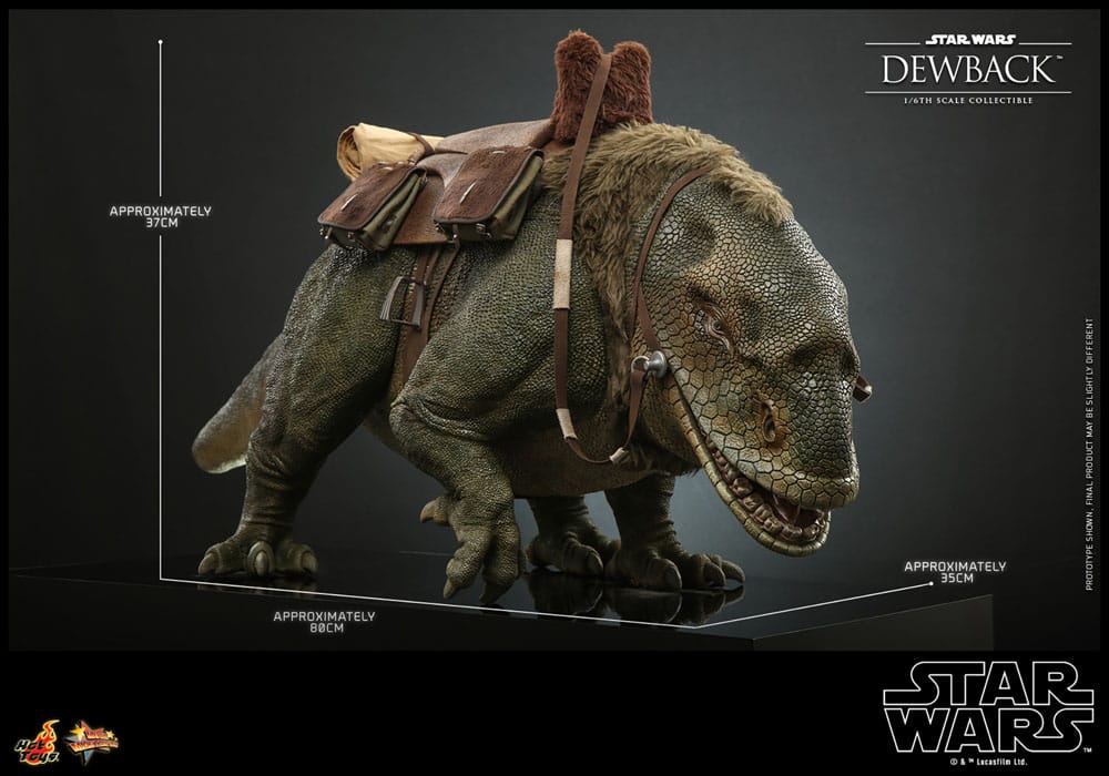 Star Wars: Episode IV Action Figure 1/6 Dewback 37 cm 4895228615558