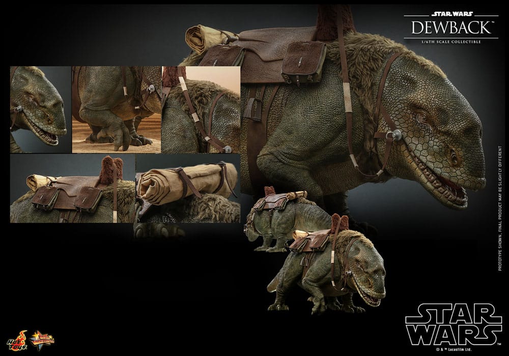 Star Wars: Episode IV Action Figure 1/6 Dewback 37 cm 4895228615558