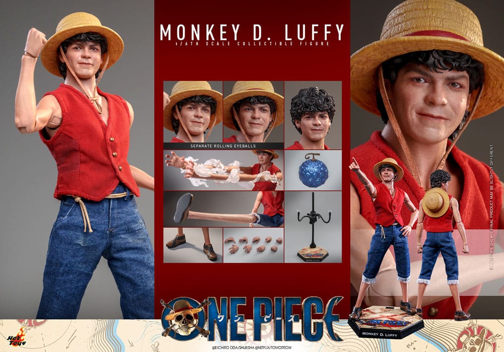 One Piece (Netflix) Action Figure 1/6 Monkey D. Luffy 31 cm 4895228615626