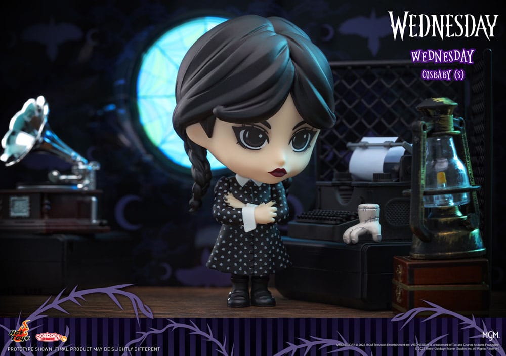 Wednesday Cosbaby (S) Mini Figure Wednesday Addams 11 cm 4895228614759