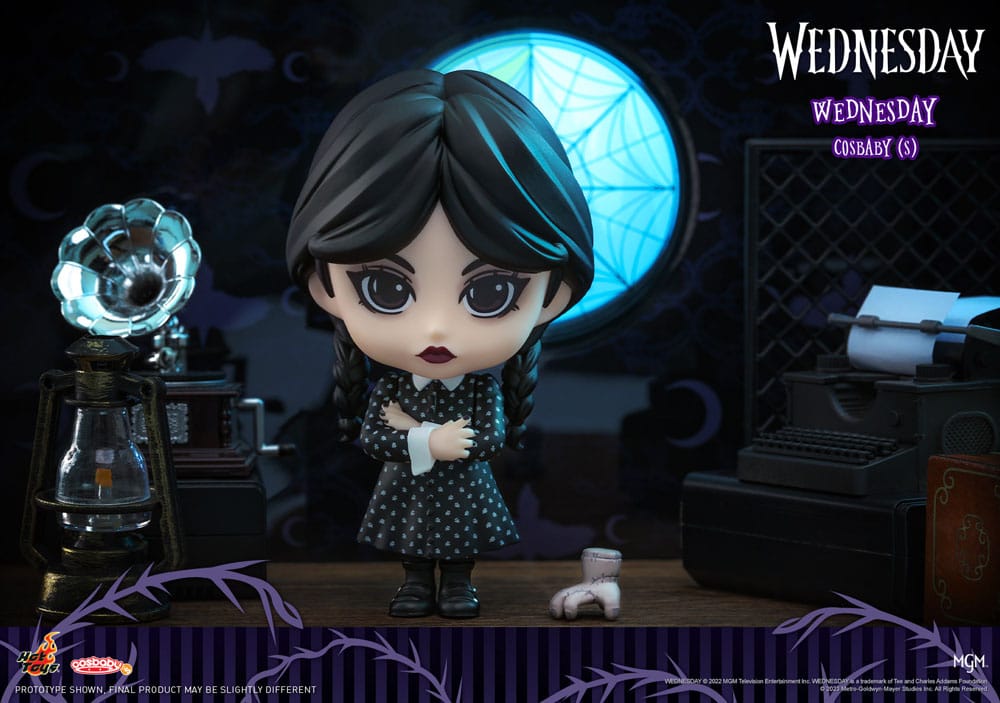 Wednesday Cosbaby (S) Mini Figure Wednesday Addams 11 cm 4895228614759