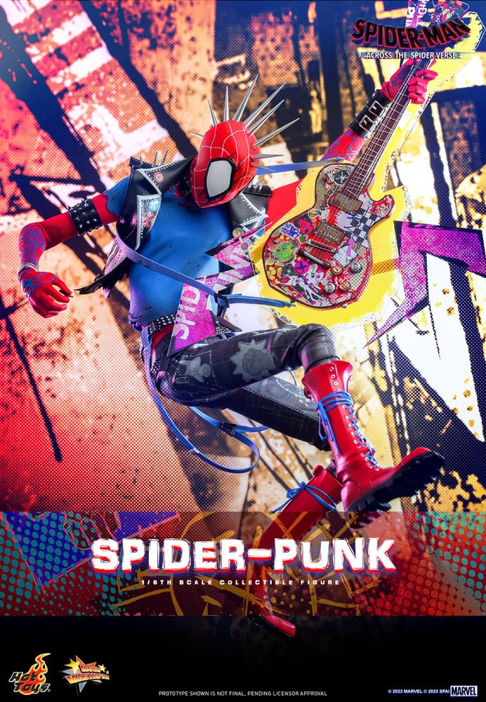 Spider-Man: Across the Spider-Verse Movie Masterpiece Action Figure 1/6 Spider-Punk 32 cm 4895228615732