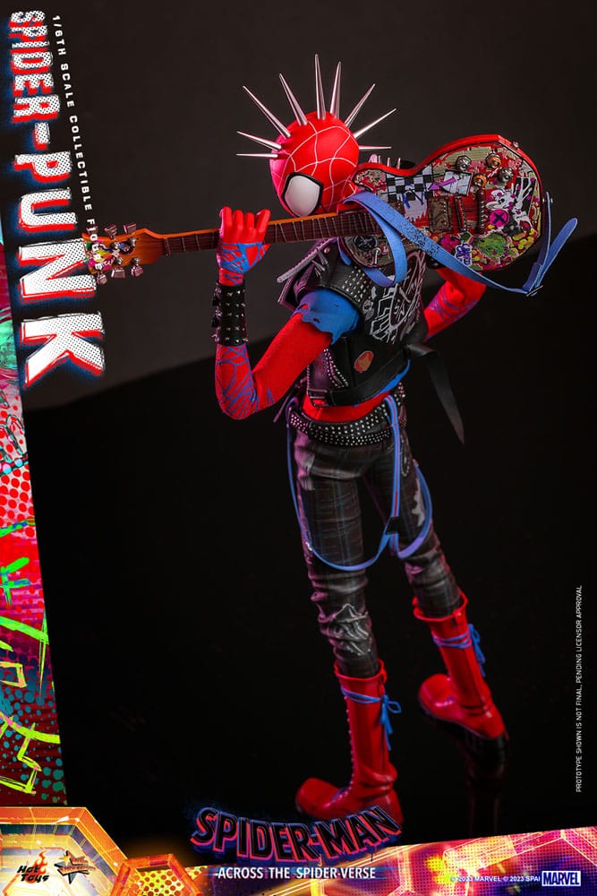 Spider-Man: Across the Spider-Verse Movie Masterpiece Action Figure 1/6 Spider-Punk 32 cm 4895228615732